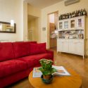 Living Room with view of the Kitchen